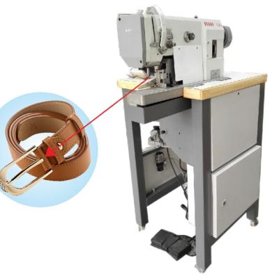 China Professional Leather Belt Making Machine Belt Buckle Computer Sewing Machine for sale