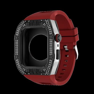 China Carbon Fiber Golden Concept Apple Watch Case for sale