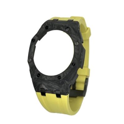 China Carbon Fiber G Shock Ga 2100 Custom Case Luxury Fashion Customized for sale