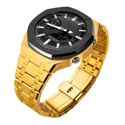 China Transform Your Casio Ga2100 Into A End Watch With Custom Logo Stainless Steel Mod Kit for sale