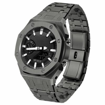 China Casio Ga2100 G Shock Watch Case All Stainless Steel Bezel Strap And Metal Watch Strap for sale