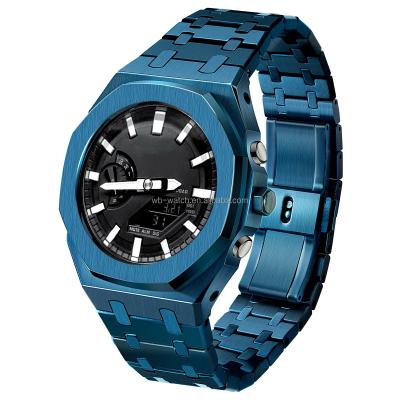 Chine Casio Ga2100 G échangeur de bande métallique de choc 316L en acier inoxydable à vendre