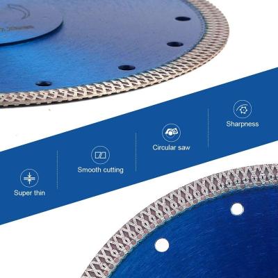 China Stone Turbo Diamond Saw Blade Disc Porcelain Tile Granite Marble Ceramic Cutting Blades For Angle Grinder for sale