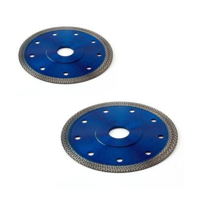 China Stone Diamond Start Saw Blade Concrete Cutting Tools Multi Grid Wave Diamond Saw Blade For Agate Cutting for sale