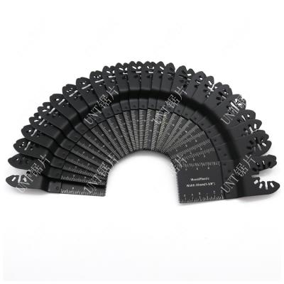 China High Speed ​​Steel With Carbide 25pcs 34mm Multi Tool Steel Oscillating Quick Release Saw Blades Set For Cutting Wood for sale