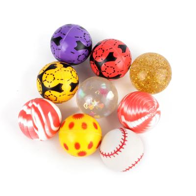 China Promotional Toy High Quality Super Ball Vending Machine Toys Rubber Balls Mixed 32mm Bouncy Balls For Kids for sale