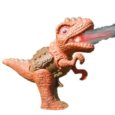 China Multifunctional Summer Funny Game Water Gun Toys Improve Toy Guns Cute Dinosaur Spray Lighting Music Firearm for sale