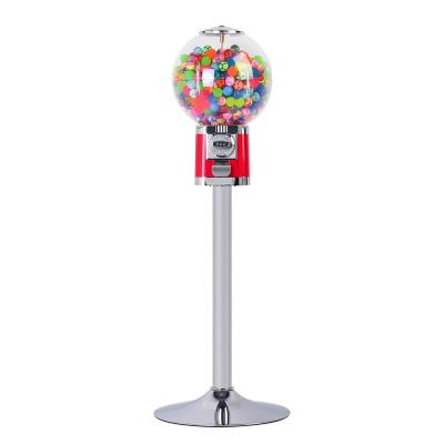 China Professional Busy Place Maker Round Ball Vending Machine Gumball Capsule Vending Machine Gashapon Machine for sale