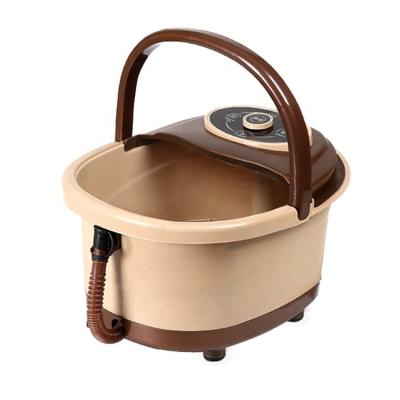 China Portable Electric Foot Bucket Spa Bubbler Air Basin Electric Pedicure Foot Spa Bath Massager Machine for sale