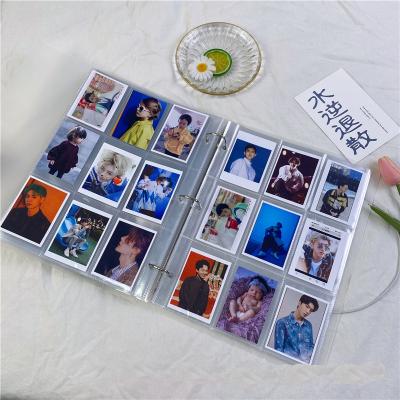 China PVC Wholesale Kpop Photocard Planner Inserts Holographic Album A3 A4 Photocard Binder Protector for sale