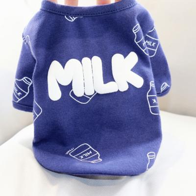 China Dogs Amazon Top Wholesales Blank Thickening Dog Cat Custom Clothes Plain Dog Hoodie Warm To Keep Pet Clothes for sale