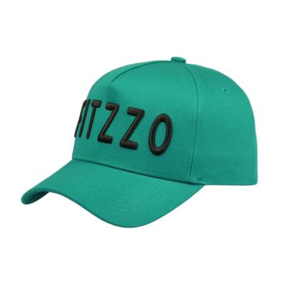 China COMMON Customized Cotton 5 Logo Blank Baseball Caps Men Sports Baseball Hats Panel Embroidery Wholesale for sale