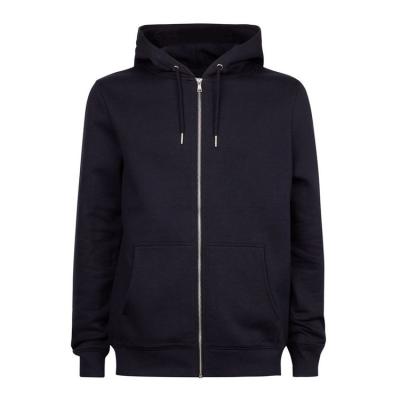 China Factory Direct New Fashion White Custom Anti-Shrink High Quality Zipper Up Hoodies Wholesale Without Labels for sale