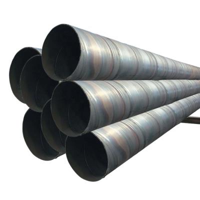 China Liquid Pipe ASTM A252 Construction API 5L x52 Hydraulic Welded Anti-Corrosion Spiral Carbon Steel Pipe for sale