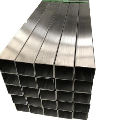 China Ms 40x40 Straight Welded Stainless Steel Pipe Structure Pipe Iron Square Tube for sale