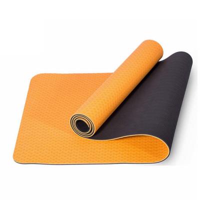 China Logo 100% durable recycled 6mm eco-friendly yoga mat manufacturer custom yogamat travel tape yoga mat for sale