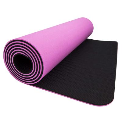 China Durable Cheap Gym Mat Yoga Tape Factory Non-Slip Yoga Mat for sale