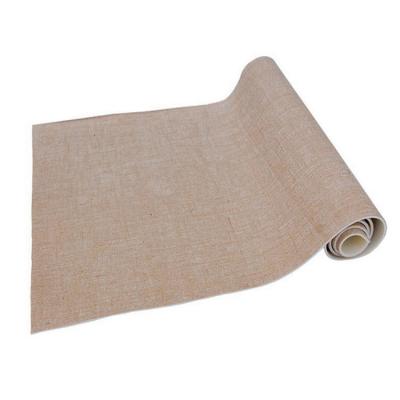 China High Quality Durable Natural Linen Jute Yoga Mat 183cmx61cmx5mm for sale