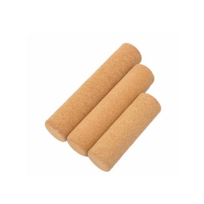 China Healthy Natural Organic Yoga Cork Roller Cork Foam Roller from Cork Wholesale Customized Logo Printing for sale