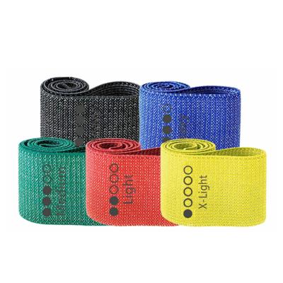 China Timecreate New Design Portable Fitness Booty Bands For Women Fabric Resistance Loop Bands For Legs And Butt Exercise for sale