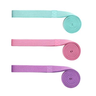 China Portable Long Pull Up Exercise Hip Squat Resistance Booty Band Resistance Band Elastic Fabric for sale