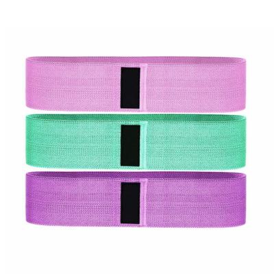 China Portable Custom Logo Gym Exercise Fitness Booty Resistance Hip Yoga Pull Up Stretching Bands Hip Circle Bands for sale