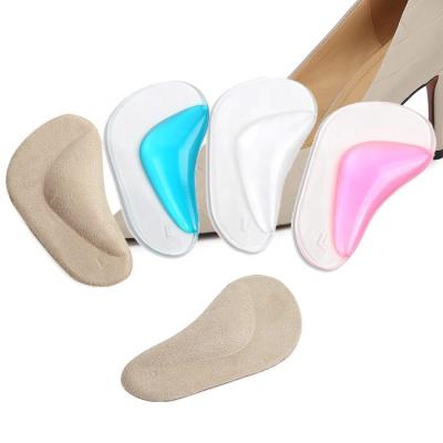 China PU Kids Flat Feet Gel Arch Support Orthopedic Insoles Support Gel Foot Pads Silicone Shoe Adhesive Inserts Foot Pads for sale