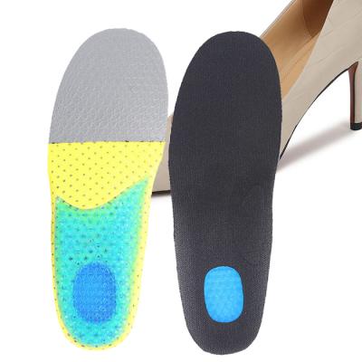 China Sports Insoles Silicone Foam Mens Womens Insoles Orthotic Soft Running Insoles Arch Support Cushion Sneaker Shoe Insoles for sale