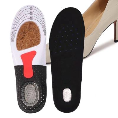 China Running FREE SIZE silicone sports insoles arch support orthotic shoe protection unisex running gel insoles insert cushion for walking, increasing on for sale