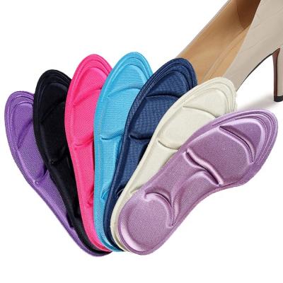 China Sponge Waist Comfort Foam Free Foot Insole For Women 5D Massage High Heel Shoe Insoles Insoles Dongguan Breathable Sports Diet Insoles for sale