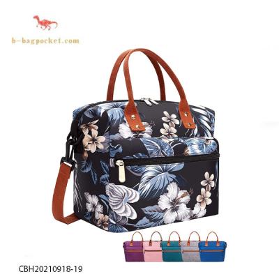 China High Quality Wholesale Custom Combined Non Woven Thermal Cooler Bag Insulated Freezer Lunch Bag Custom Logo for sale