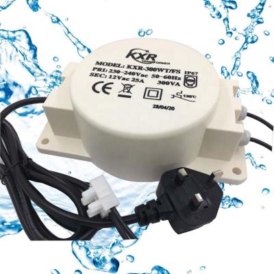 China IP67 Power Low Voltage 220V 230V 12V 24V Outdoor AC Pool Landscape Garden Led Light Waterproof Transformer for sale