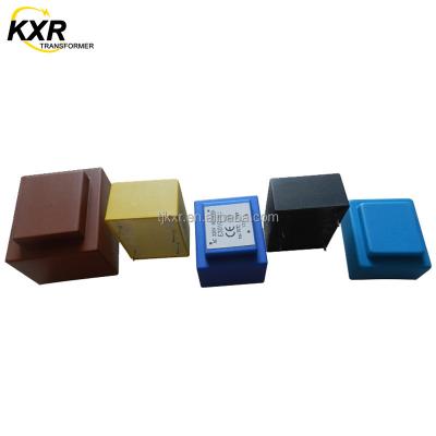 China Structure Mini Transformer, Safety Isolation Power 110V 120V 220V 5V 6V 7V 9V 18V 20V 24V 36V 48V E-I Coil Transformer with CE UL VDE for sale