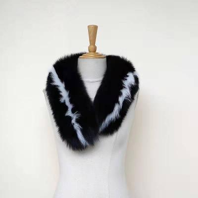 China Puffy Cloth Scarf+TPU Detachable Collar+PU Faux Fur Collar Trim High Quality Puffy Vest with Mens Ladies Fox Fur Collar for sale