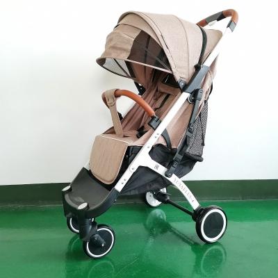 China Baby Carrier Light and Foldable Baby Stroller Prams for Sitting and Lying at Low Price in Factory for sale