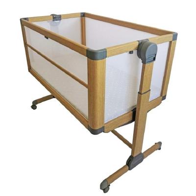 China Travel Portable Lightweight Canvas Hutch For Newborn Baby Bssinet To Sleeper Infant Crib Crib for sale