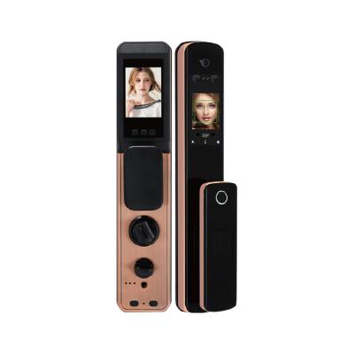 China Wholesale Tuya Smart WIFI Automatic Door Lock RFID Wooden Door Lock Digital Door Lock for sale