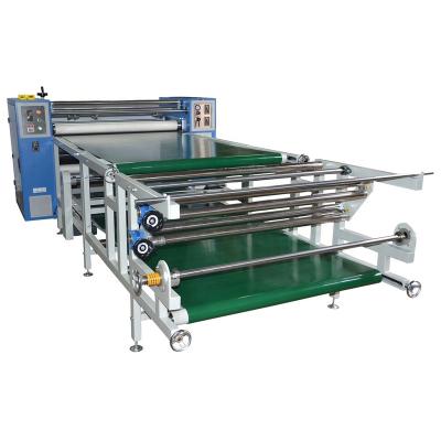 China Top T-shirt Guangzhou Factory Supplying 16.6 Inch Oil Drum Cut Piece Textile Roll Transfer Printing Machine for sale