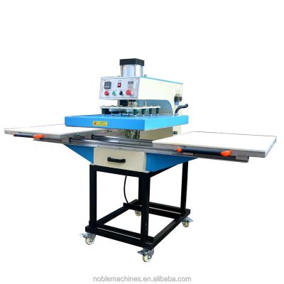 China t-shirt factory sale double station cheap used t-shirt heat press machinewholesale heat transfer vinyl t-shirt printer for sale