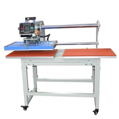 China Easy Operation Dual Station Sublimation Press T Shirt Textile Heat Press Machine for sale