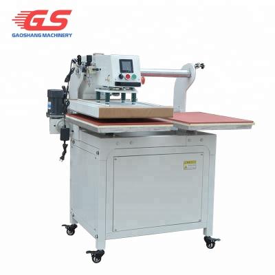 China Easy Operation White Hot Sale 2-Stations Heat Press Machine With Laser Alignment for sale