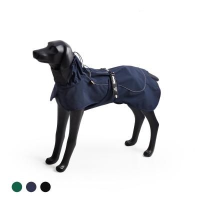 China Sustainable Wholesale Pet Apparel Waterproof Dog Clothes Fleece Jacket Coat For Large Dogs for sale