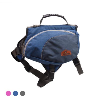 China Wholesale Supplier Breathable Pet Carrier Saddle Bags Dog Backpack Dogs Shoulder Bag For Greyhound for sale