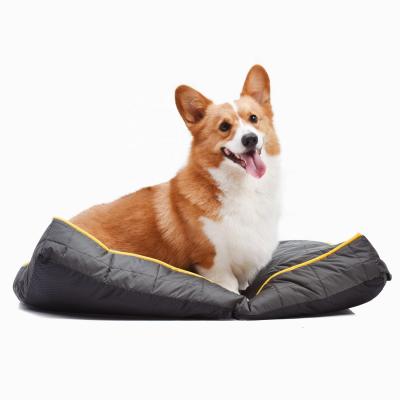 China Hundebett Luxury Doggie Pet Bedding Travel Custom Accessories Dog Beds Pets Mat Bed for sale