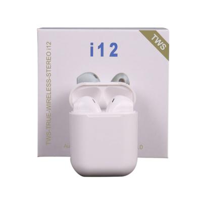 China i12s earphone tws headphone V5.0 earbuds i12 earbuds i12 perfect sound wireless touch control tws for sale