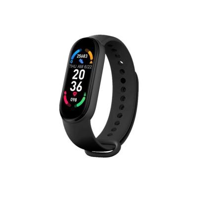 China New Bluetooth Smart Watch M6 Smart Wristband MI Band Pulseira 0.96 TFT Waterproof Fitness Tracker Wristband Smart Watches for sale