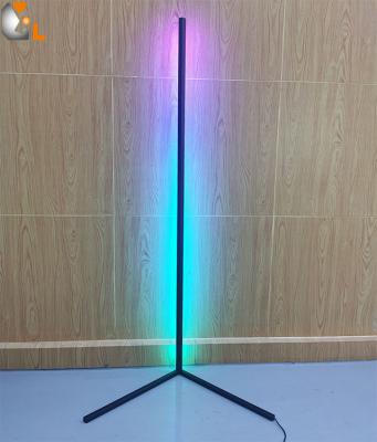 China Modern Professional Factory Directly Color RGB LED Change Control Remote Control Floor Lamp for sale