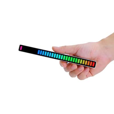 China USB RGB LED Tube Music Sensor Light Colorful Energy Saving Atmosphere Lamp Sensitive Collection Sound Rhythm Noise Control for sale