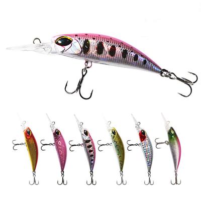 China Bionic Minnow 3.4g/50mmm ABS Lure Minnow Distant Possibility of Japanese Bait Floating Grouper Minnow Mouth Fishing Lure for sale