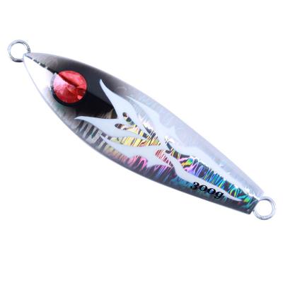 China Lead 80g 100g 120g 150g 200g 300g Metal Jig Lure Lead Fish Iron Bait Saltwater Fishing Tackle Bright Fast Sinking Lure for sale